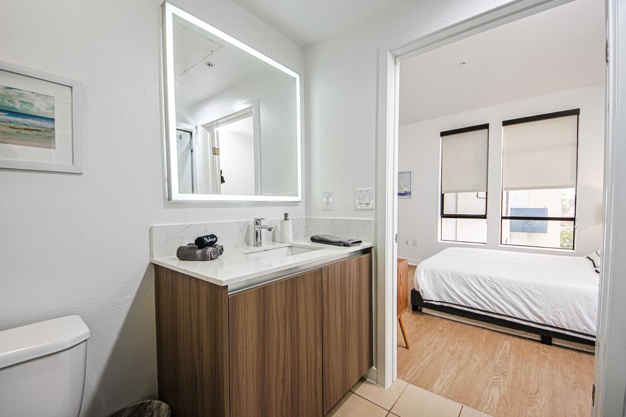 The Carlton - Modern-Lux 2 Master Suites-Secure Bldg & Parking- 5 Blks To Ocean Ave Los Angeles Kültér fotó